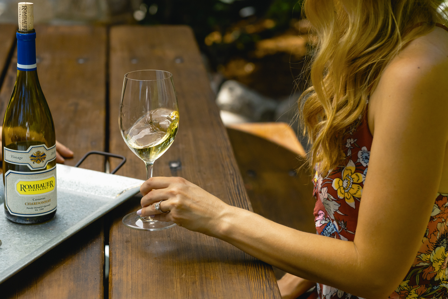 Napa Valley Tasting Flight Indoor Rombauer Vineyards